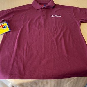 New men’s polo shirts size L